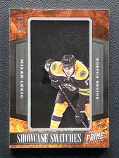 MILAN LUCIC 2012-13 PANINI PRIME SHOWCASE SWATCHES 12-13 NO 73 #03/25      91054