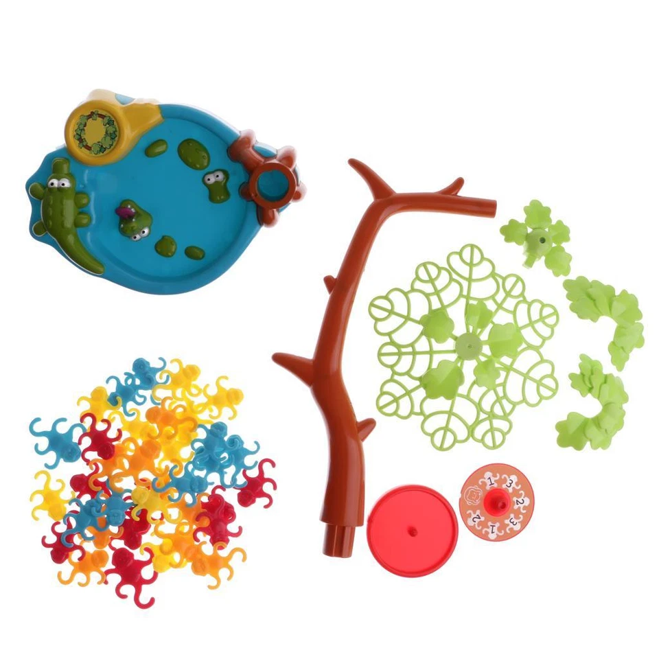 Kids Toy Monkey Tree Game - A Balancing Game with Monkeys Hanging in a Tree - Image 1 of 1