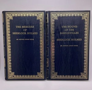 Vintage 1975 The Hound of the Baskervilles & Memoirs of Sherlock Holmes Doyle - Picture 1 of 5