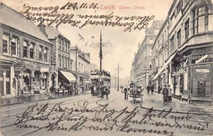 Wales - CARDIFF Queen Street - Picture 1 of 2