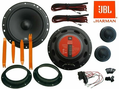 passend für VW Touareg ab 02 JBL Lautsprecher Set Tür Vorn 200 W + Ausbau Bügel - Bild 1 von 4