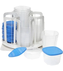 Spin 'N' Store Revolving Food Storage System with 49 Pieces - Picture 1 of 5