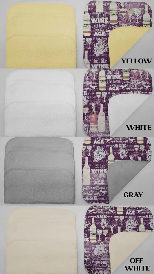 Paños para cerveza o vino (juego de 4) (5 patrones disponibles) Foto 1 de 1