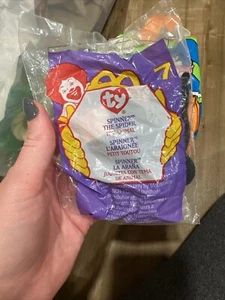 2000 McDonald's #7 Spinner die Spinne Teenie Beanie Baby  - Bild 1 von 4