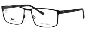 Gafas Titanflex para hombre 820944 10 5718 montura de gafas negro Eschenbach - Imagen 1 de 6