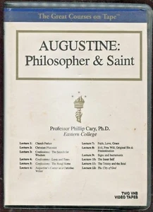 Augustine Philosopher & Saint The Teaching Company Two VHS Video Tapes with Book - Imagen 1 de 5
