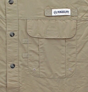 Magellan Men's Fish Gear Shirt Laguna Madre Relaxed Fit, Long Sleeve, Wicking - Picture 1 of 32