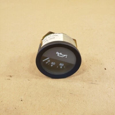 Jaguar XJ6 Series 3 1979-87 Veglia Oil Pressure Gauge 0946 333 9900 DAC2218 OEM - Image 1 of 4