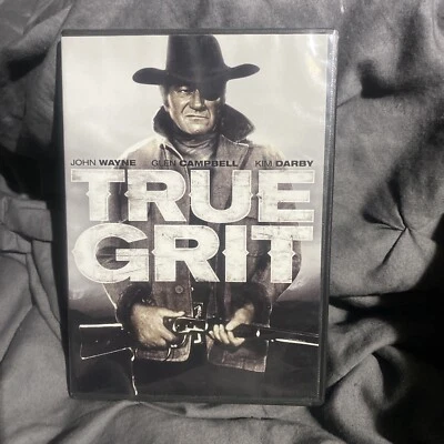 True Grit 1969 Film (DVD, 2011) John Wayne Glenn Campbell Kim Darby - Image 1 of 4