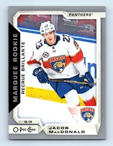 2018-19 UPPER DECK O-PEE-CHEE UPDATES SILVER JACOB MACDONALD RC FLORIDA PANTHERS
