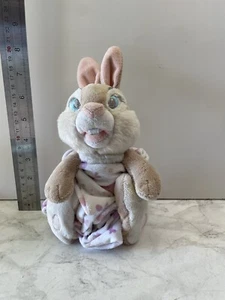 Disney Store Stamped Thumper Rabbit Soft Toy Plush Bunny With Blanket Easter - Picture 1 of 7