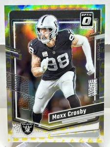 Maxx Crosby - 2023 Optic - Flex Prizm Refractor🔥Raiders🔥/149 - Bild 1 von 3