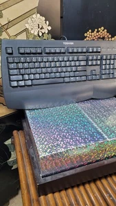 Toshiba J9643- 2 Vintage Black PS/2 Keyboard E06150US002-C Tested And Works Nice - Picture 1 of 6