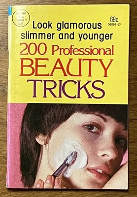 200 Professional Beauty Tricks Globe Mini Mag Pocket Size 1984 - Image 1 of 4