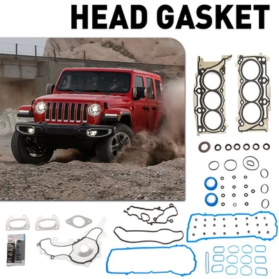 Head Gasket Set For Avenger Dodge 3.6L Challenger Durango Caravan Grand Journey Foto 1 de 4