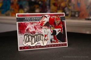 Ray Emery Ottawa Senators Expansion Era Signature Cut Card - Autographed - Picture 1 of 2