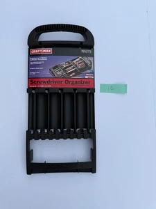 NOS Craftsman 13 Screwdriver Organizer Holder 65273 w/ Carry Handle Wall Mount - Picture 1 of 2