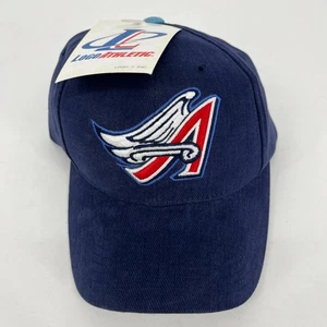 Logo Athletic Anaheim Angels Strapback Hat Men's One Size Blue New NOS - Picture 1 of 10