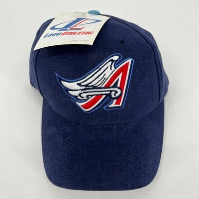 Logo Athletic Anaheim Angels Strapback Hat Men's One Size Blue New NOS - Image 1 of 4