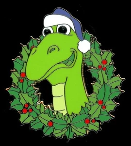 DLR Al Alligator It's a Small World Animals Mystery Holiday Wreath Disney Pin - Picture 1 of 1