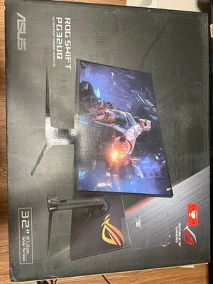 ASUS ROG Swift PG32UQ 32in 4K 144Hz Quantum Dot Gaming Monitor Tested from japan - Image 1 of 4