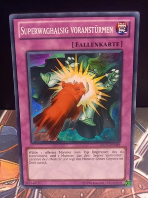 Yugioh SUPERWAGHALSIG VORANSTÜRMEN, DREV-DE089, HOLO - Bild 1 von 2
