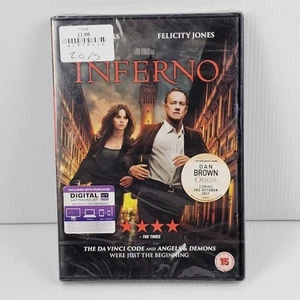 DVD Inferno (2016) Brand NEW Tom Hanks, Felicity Jones Trusted Oz DVD STORE 📀 - Picture 1 of 6
