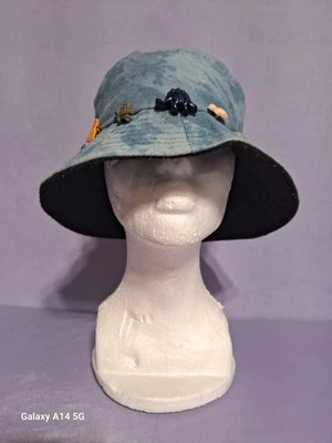 牛仔帽Boonie Visor狩猎钓鱼户外夏季帽男女通用100%纯棉 — 第 1/4 张图片