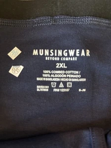 NEW Munsingwear Men's Beyond Compare Briefs 2XL (44-46) 3-Pack Navy - Picture 1 of 2