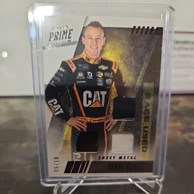 2019 Panini Prime Race Used Triple Sheet Metal 2 Color Sp 05/10 Daniel Hemric  - Image 1 of 4