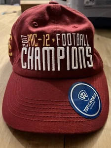 USC Trojaner 2017 PAC-12 Football Conference Champions Crew verstellbar Vater Mütze - Bild 1 von 7