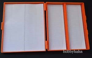 1pcs Microscope Slides Box Slide Storage Holds 100 Slides Color Randomly - Picture 1 of 2