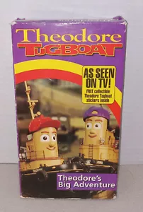 1996 Theodore Tugboat Big Adventure VHS Denny Doherty Tested - Picture 1 of 8
