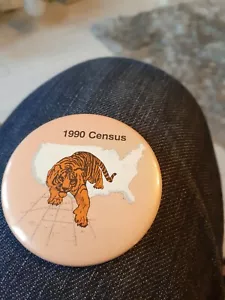 1990 USA Census Vintage badge - Picture 1 of 2