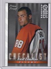 ERIC LINDROS 1997-98 DONRUSS STUDIO PRESS PROOF #108  (/1000)