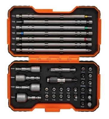 Bahco 59/S35BC 35 Piece Nut Setter & Screwdriver Bit Set TX/PH/PZ/PH/HX - Image 1 of 3