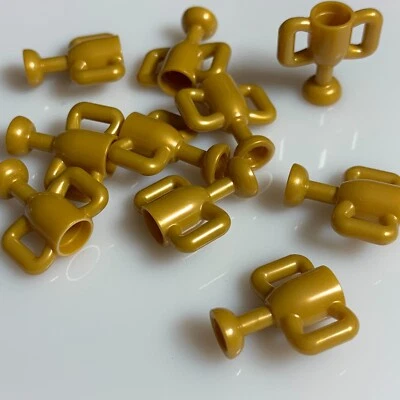 10 por lote NUEVO LEGO Oro Cálido ("Pearl Gold") MINI TROFEO (31922/6181575) Foto 1 de 3