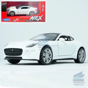 1/38 Jaguar F-Type Model Car Alloy Diecast Toy Vehicle Collection Kid Gift White - Picture 1 of 12