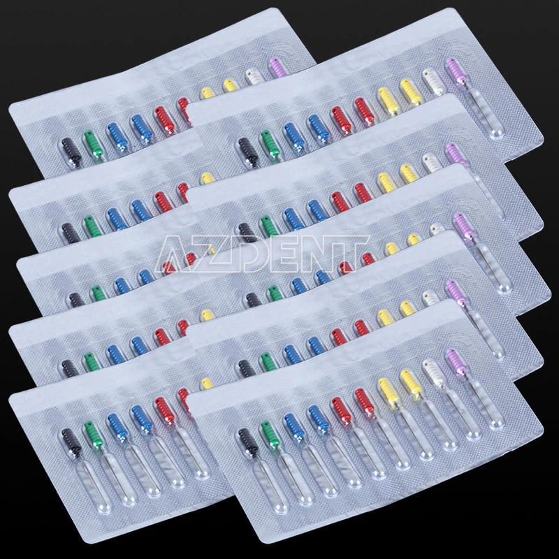 10box Dental Endodontic Files Root Canal Short Barbed Broaches 25mm AZDENT