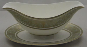 Royal Doulton English Renaissance Gravy Boat With Attached Underplate - Picture 1 of 1