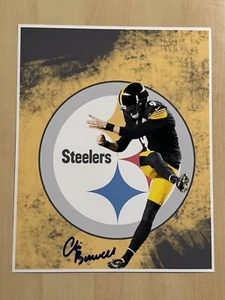 CHRIS BOSWELL SIGNED 8x10 PHOTO AUTOGRAPHED PITTSBURGH STEELERS FOOTBALL COA - Picture 1 of 1