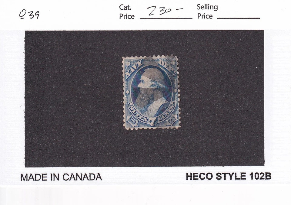 Oficial del Departamento de Marina 7c, Sc #O39, usado (62717) Foto 1 de 1