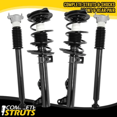 2010-2014 Mercedes C250 RWD Front Quick Complete Struts & Rear Shock Absorbers Foto 1 de 2
