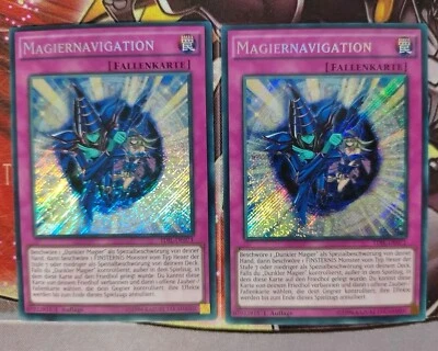 2x MAGIERNAVIGATION - TDIL-DE021 Secret Rare / 1. Auflage Near Mint Set - Bild 1 von 3