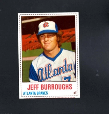 4699* 1978 Hostess # 61 Jeff Burroughs NM-MT - Image 1 of 2