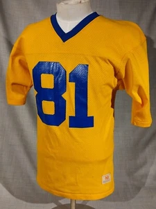 Vintage Early 1980's Univ of Delaware Bluehens Game Worn Football Jersey Old M - Picture 1 of 9