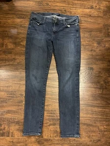WOMENS LUCKY BRAND BROOKE SKINNY STRETCH STYLE MEDIUM WASH JEANS SIZE 8/29 - Picture 1 of 9