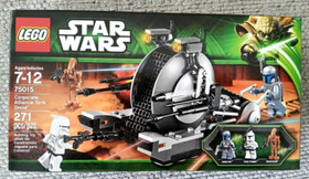 Sealed 2013 LEGO Star Wars: Corporate Alliance Tank Droid 75015