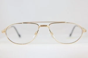 NEW VINTAGE ST DUPONT D065 23KT GOLD PLATED EYEGLASSES MADE IN AUSTRIA - Picture 1 of 10