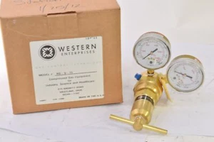 NEW Western Enterprises Brass RS-9-15 Compressed Gas Regulator - Picture 1 of 4